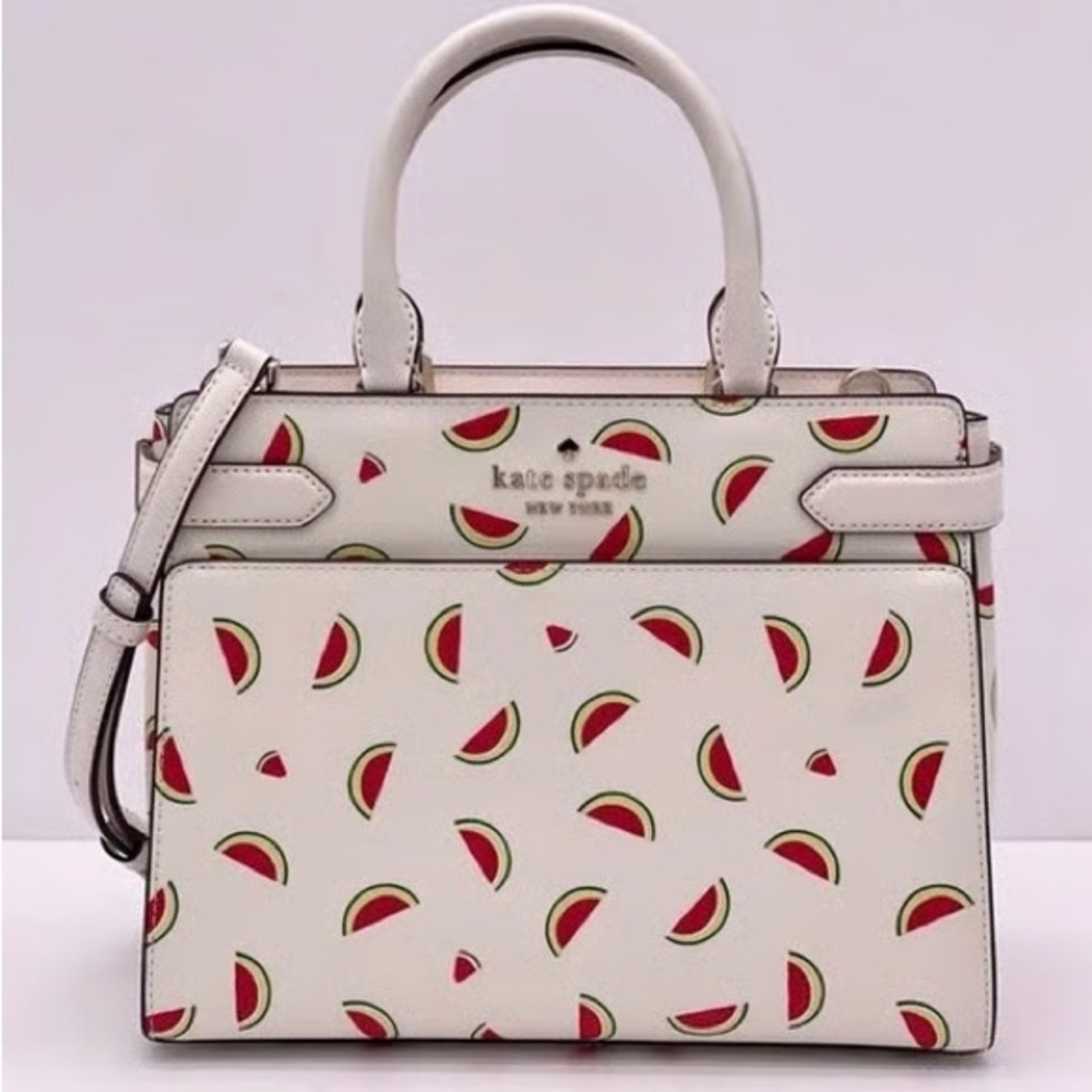 Kate Spade Staci Watermelon Party Medium tote